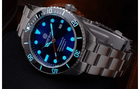 OCEAN MARINER  300 42MM SWISS AUTOMATIC BRACELET DIVER