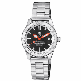 OCEAN MASTER 500 40MM SWISS AUTOMATIC INNER RING STICK HOUR MARKER ORANGE HANDS  BRACELET