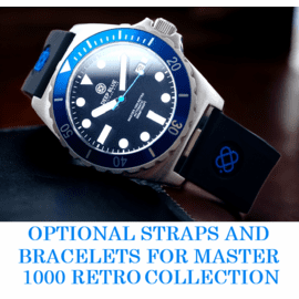 OPTIONAL STRAPS AND BRACELETS  22MM