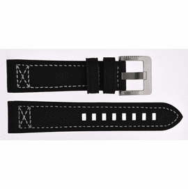 Pilots Cross Stitch Leather Strap 20/22/24mm  with SS or PVD   Buckle