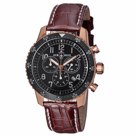 PILOTS PRO CHRONOGRAPH BLACK CERAMIC BEZEL BLACK  DIAL