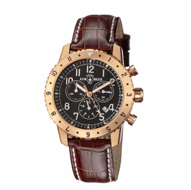 PILOTS PRO CHRONOGRAPH ROSE BEZEL BLACK DIAL