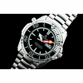 PRO AQUA 1500 QUARTER  BEZEL BLACK DIAL