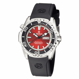 PRO AQUA 1500M AUTOMATIC DIVE WATCH RED