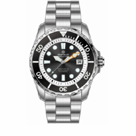  PRO DIVER 1K 1000M AUTOMATIC ALL PURPOSE DIVER BLACK DIAL WHITE RING BRACELET