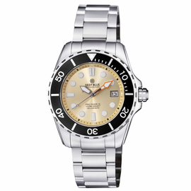  PRO DIVER 1K 1000M AUTOMATIC ALL PURPOSE DIVER CHAMPAGNE  DIAL BRACELET