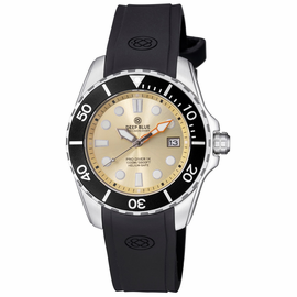  PRO DIVER 1K 1000M AUTOMATIC ALL PURPOSE DIVER CHAMPAGNE  DIAL STRAP  