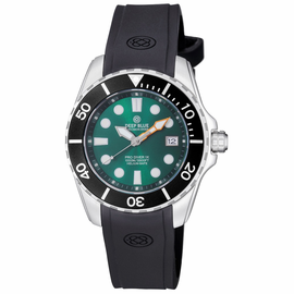 PRO DIVER 1K 1000M AUTOMATIC ALL PURPOSE DIVER GREEN EMERALD DIAL STRAP  