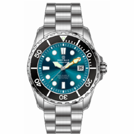  PRO DIVER 1K 1000M AUTOMATIC ALL PURPOSE DIVER TURQUOISE BLUE DIAL BRACELET