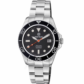 PRO DIVER 200 BLACK DIAL 42.5MM AUTOMATIC BRACELET DIVE WATCH