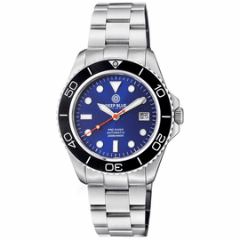 PRO DIVER 200 DARK BLUE DIAL 42.5MM AUTOMATIC BRACELET DIVE WATCH 