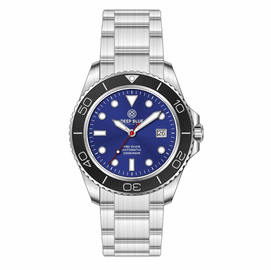 PRO DIVER 200 DARK BLUE DIAL 42.5MM AUTOMATIC BRACELET DIVE WATCH 