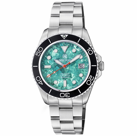 PRO DIVER 200 DEEP JADE TITANIUM CRYSTAL DIAL 42.5MM AUTOMATIC BRACELET DIVE WATCH