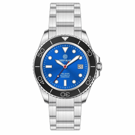PRO DIVER 200 LIGHT BLUE DIAL 42.5MM AUTOMATIC BRACELET DIVE WATCH 