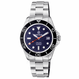 PRO DIVER 200 BLUE SANDSTONE DIAL 42.5MM AUTOMATIC BRACELET DIVE WATCH 