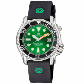 PRO MIL 1000 42MM AUTOMATIC SILICON STRAP GREEN DIAL
