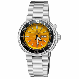PRO SUN DIVER IV 1000 QUARTZ DIVER BRACELET GOLDENROD FADE DIAL