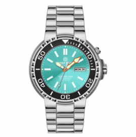 PRO SUN DIVER IV 1000 TURQUOISE DIAL DIVER BRACELET