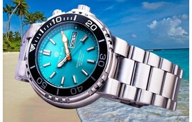 PRO SUN DIVER IV AUTO 1000M AUTOMATIC DIVER BRACELET 