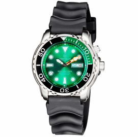 PRO TAC 1000M AUTOMATIC DIVER 1/4 GREEN BEZEL - GREEN DIAL