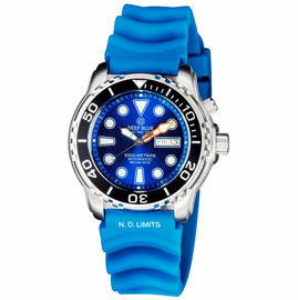 PRO TAC 1000M AUTOMATIC DIVER BLACK BEZEL - BLUE DIAL