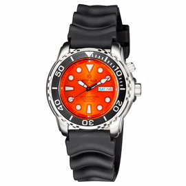 PRO TAC 1000M AUTOMATIC DIVER BLACK BEZEL - ORANGE DIAL