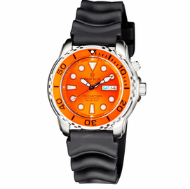 PRO TAC 1000M AUTOMATIC DIVER ORANGE BEZEL - ORANGE DIAL