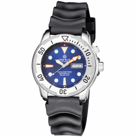 PRO TAC 1000M AUTOMATIC DIVER- SILVER BEZEL BLUE DIAL