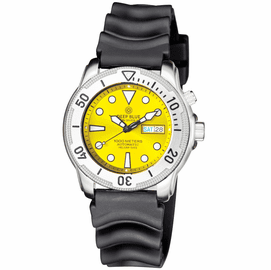PRO TAC 1000M AUTOMATIC DIVER- SILVER BEZEL YELLOW DIAL