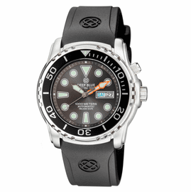 PRO TAC DIVER 1000M AUTOMATIC BLACK BEZEL GREY DIAL
