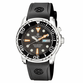 PRO TAC DIVER 1000M AUTOMATIC BLACK BEZEL ORANGE INDICES