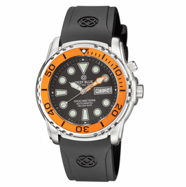 PRO TAC DIVER 1000M AUTOMATIC ORANGE BEZEL BLACK DIAL