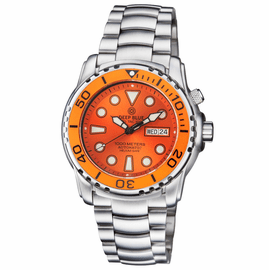 PRO SEA DIVER 1000M AUTOMATIC ORANGE BEZEL ORANGE DIAL BRACELET