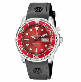 PRO TAC DIVER 1000M AUTOMATIC RED BEZEL  RED DIAL