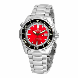 SEA QUEST 1500M AUTOMATIC DIVER RED