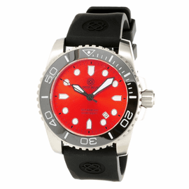 SEA RAM 500 RED DIAL-BLACK/WHITE BEZEL