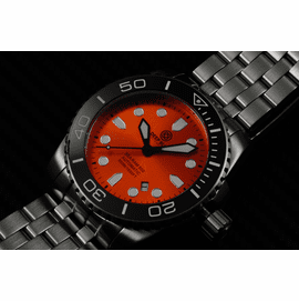 SEA RAM AUTOMATIC - BLACK/ORANGE