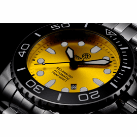 SEA RAM AUTOMATIC - BLACK/YELLOW