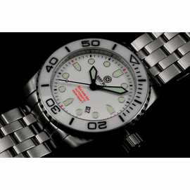 SEA RAM AUTOMATIC - WHITE/BLACK-BLACK