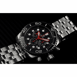 SEA RAM CHRONOGRAPH - BLACK
