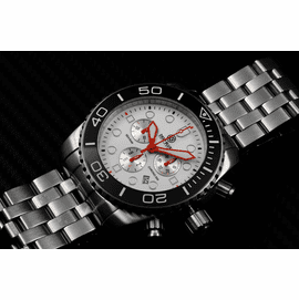 SEA RAM CHRONOGRAPH - BLACK/WHITE-ORANGE SOLD OUT