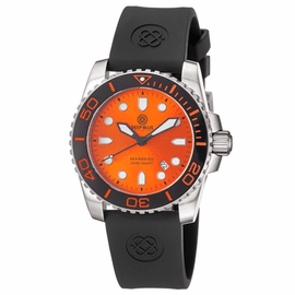 SEA RAM DIVER 500 - ORANGE BLACK/ORANGE  BEZEL
