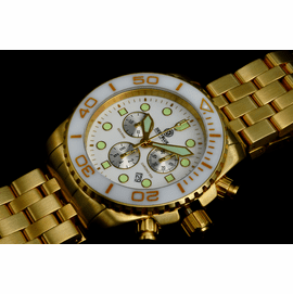 SEA RAM GOLD CHRONOGRAPH CERAMIC BEZEL COLLECTION