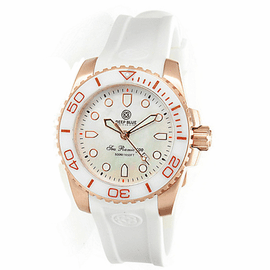 SEA RAMIC ROSE GOLD  WHITE MOTHER OF PEARL DIAL