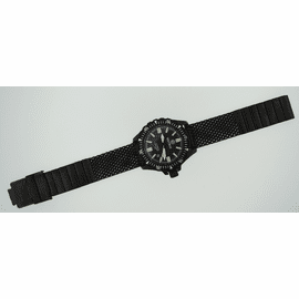 Sold Out -DAYNIGHT T100 OPS TRITIUM FLAT TUBES- PVD Mesh Bracelet