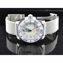 STAINLESS STEEL MESH LINK BRACELET