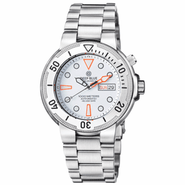 SunDiver 2 Automatic Silver Bezel White Dial