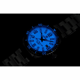 SWISS MADE ALPHA MARINE 500 T-100 TRITIUM - LUME