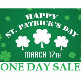 TODAY ONLY - ONE DAY SALE 3/17 - ST PATS - ALL GREEN WATCHES ON SALE