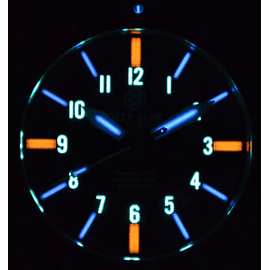 Tritium Blue Diver Lume